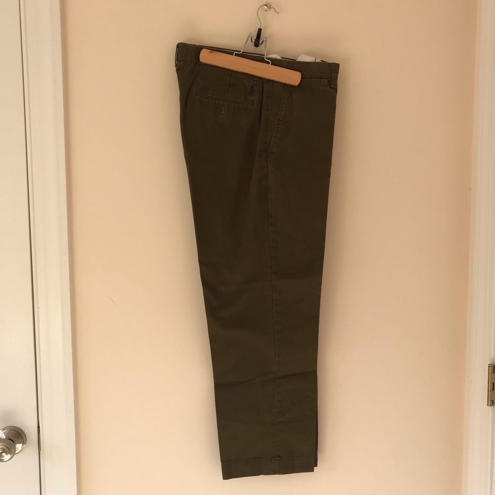 Polo by Ralph Lauren Preston Pants in Dark Olive